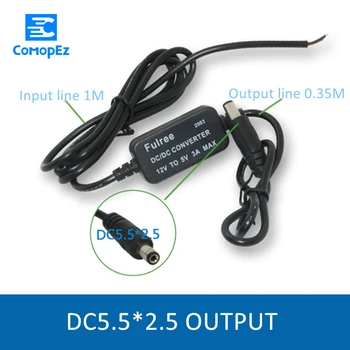 

Usb Power Supply Converter DC/DC Step-down 12V to 5V 3A Waterproof Control Car Module Low Heat Auto Protection Size 43*22*11mm