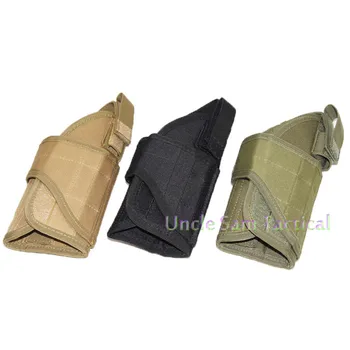 

Molle Tactical Military Pistol Holster For Right Hand Airsoft Hunting Gun Holster Paintball Quick Release Rifle Pouch