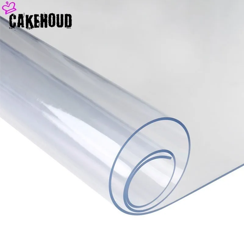  CAKEHOUD Modern PVC Transparent Waterproof Tablecloth Kitchen Table Cover Waterproof Soft Glass Pat