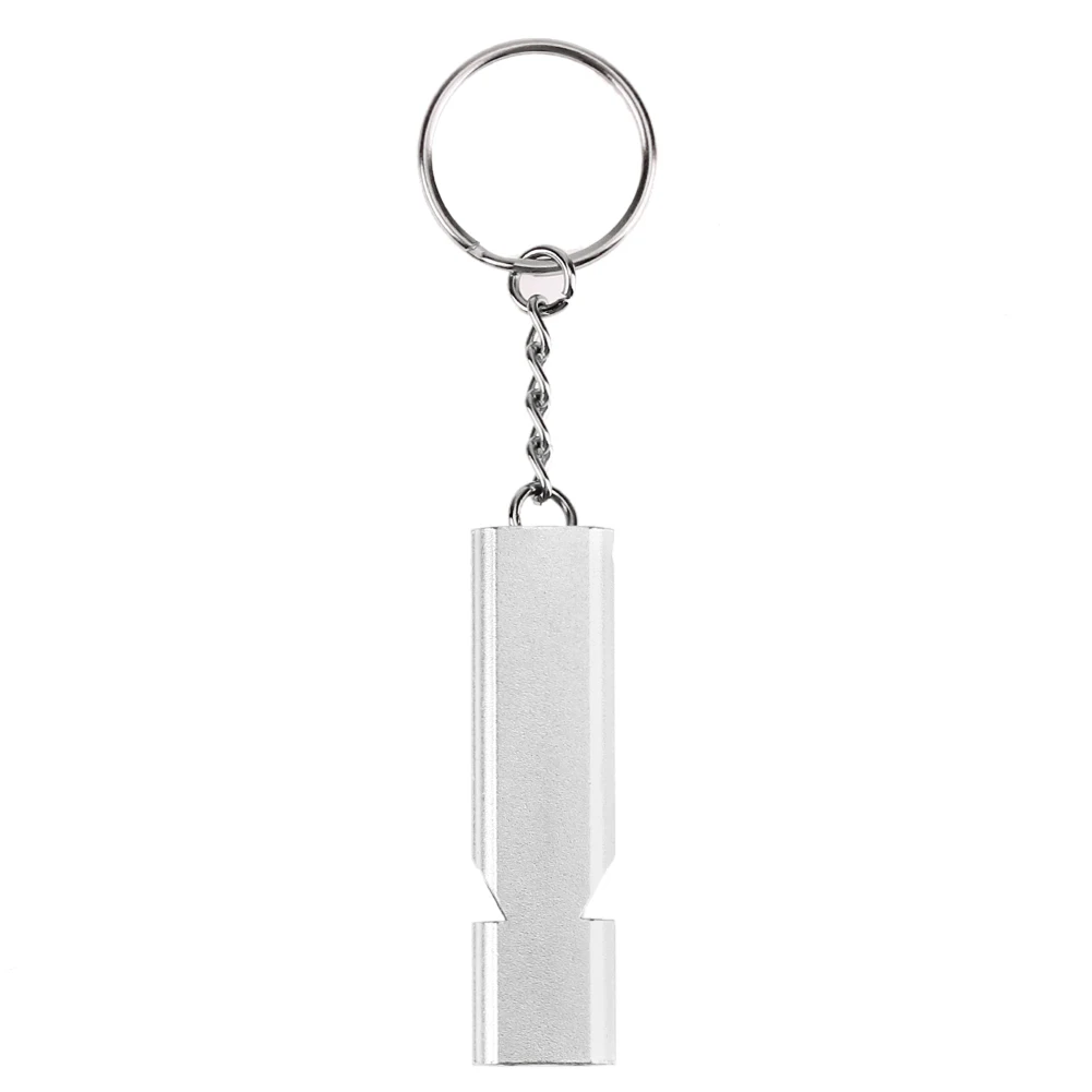 3pcs//lot Aluminum Emergency Survival Whistle Keychain outdoor camping hiking sur