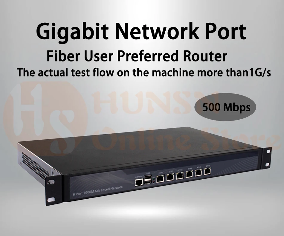 Firewall Mikrotik Pfsense Router PC 2117U 3855U HUNSN COM RS06 (13)