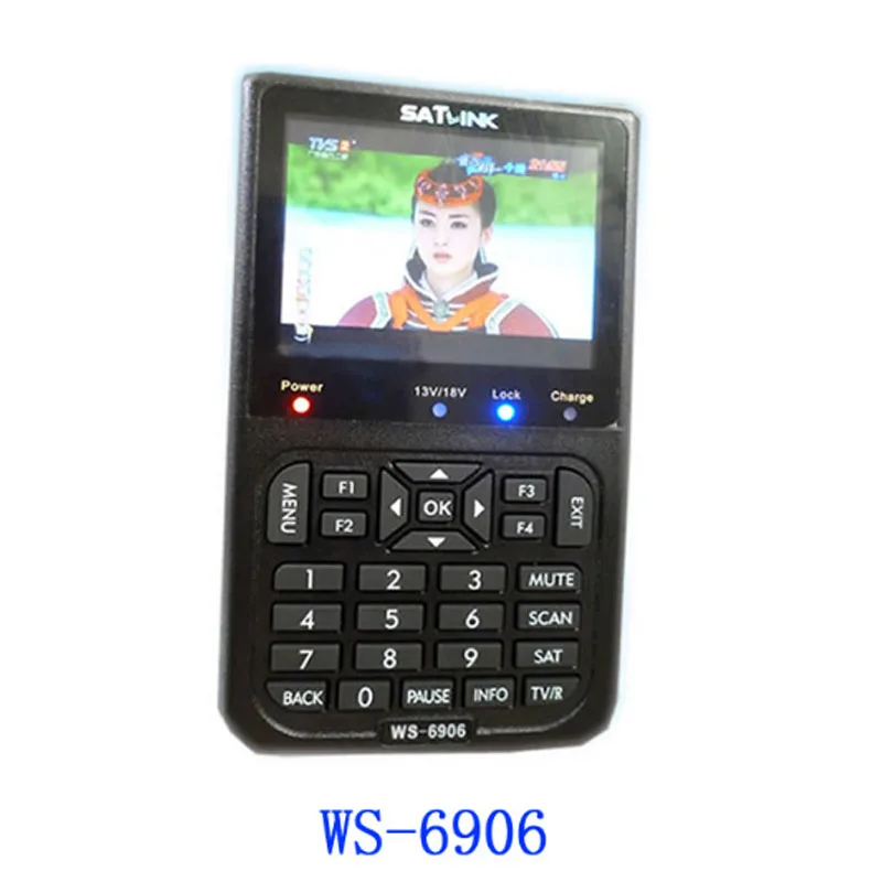 WS 6906 спутниковый finder 3 5 &quotDVB S цифровой ресивер fta измеритель ws Satlink|Спутниковое ТВ|