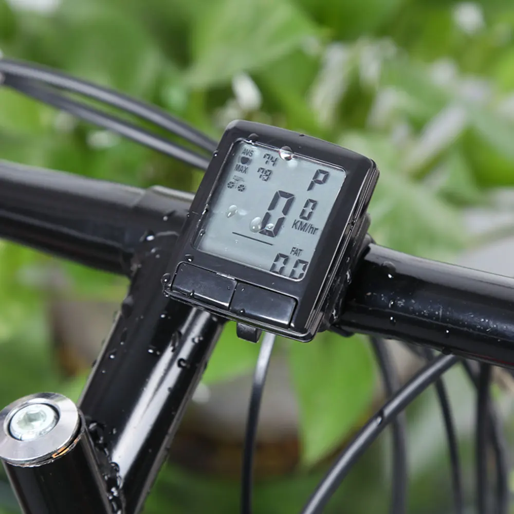 

SunDing SD - 565 Water Resistant Bicycle Computer Cycling Odometer Speedometer Wireless Heart Rate Monitor Bike Computer