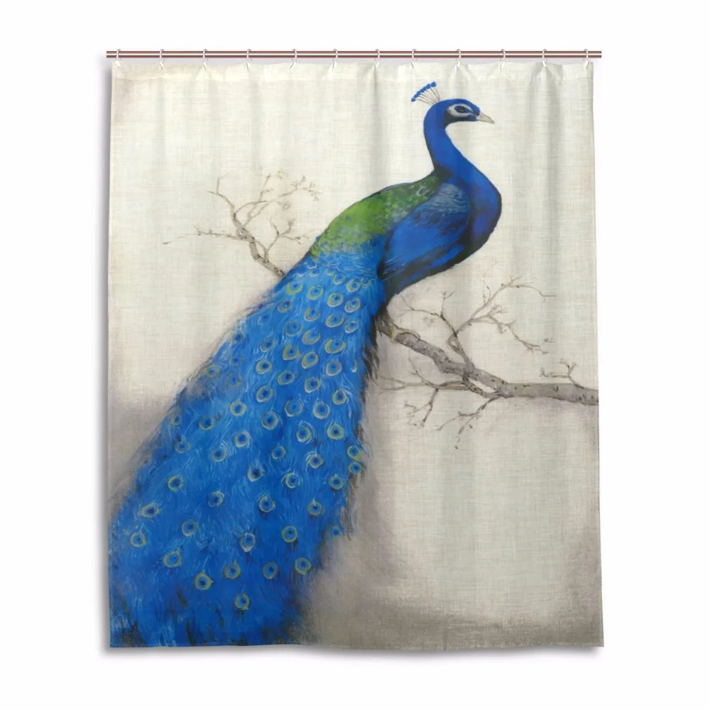 Online kaufen groÃhandel pfau vorhangstoff aus china pfau ... Orientalische vorhänge