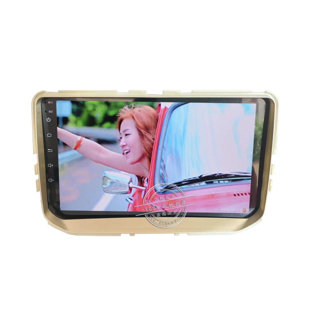 Perfect HANGXIAN 9" car radio for Haval Hover Great Wall H2 Red 2014-2017 Quadcore Android 7.0 car dvd player with 1 G RAM,16G iNand 3