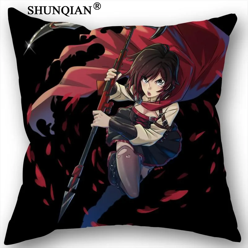 

New RWBY Pillowcase Wedding Decorative Pillow Case Customize Gift For Pillow Cover 35X35cm,40X40cm(One Sides)