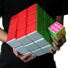 Высокое качество 18 см 3x3x3 большой магический куб 18 см Нео супер большие кубики 3*3*3 Кубик профессиональная развивающая игрушка для детей лучший подарок