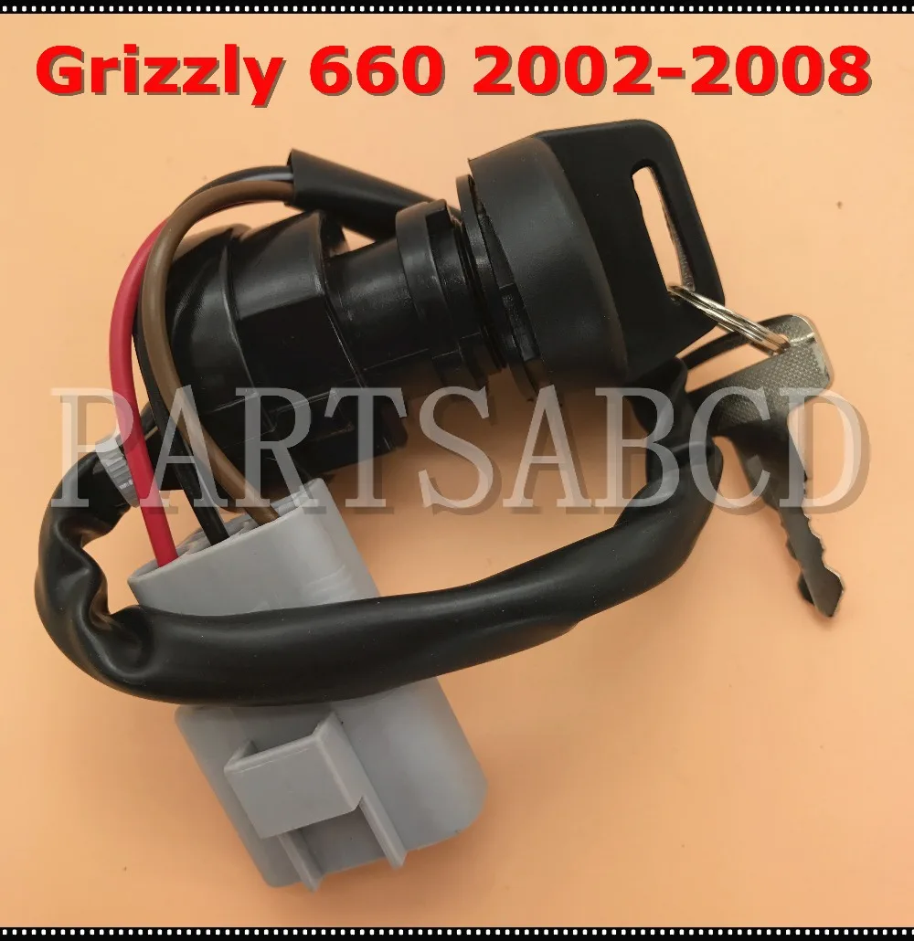 

KEY IGNITION SWITCH For YAMAHA ATV YFM660 GRIZZLY 660 2002-2008