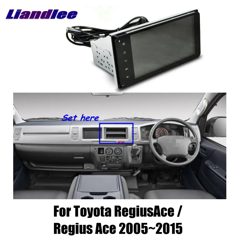 

Liandlee 7" For Toyota RegiusAce / Regius Ace 2005~2015 Car Android Radio Player GPS NAVI Maps HD Touch Screen TV No CD DVD