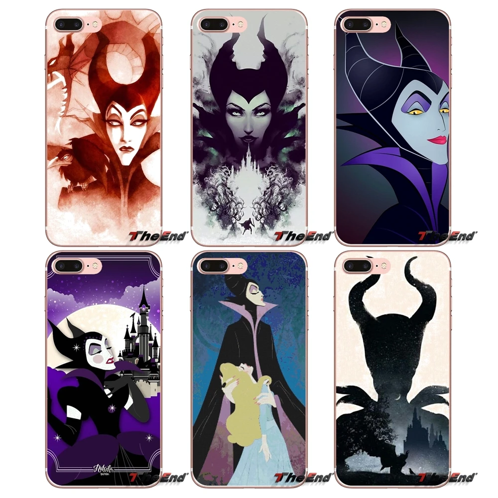 

The witch maleficent For Samsung Galaxy S2 S3 S4 S5 MINI S6 S7 edge S8 S9 Plus Note 2 3 4 5 8 Coque Fundas Accessories Skin Case