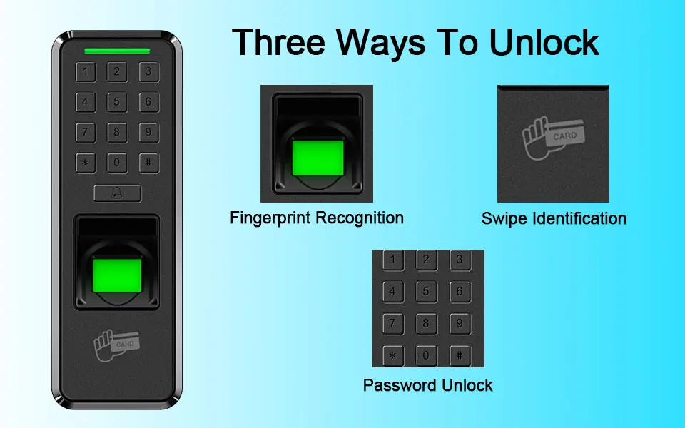 Eseye биометрическая система контроля доступа по отпечаткам пальцев Система безопасности USB рекордер времени часы система контроля допуска к двери