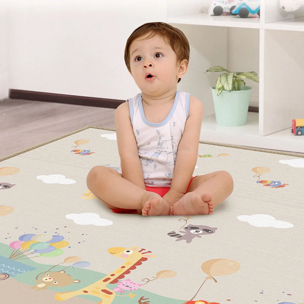 

Odorless Moisture-proof Game Blanket Shatter-resistant Pad Baby Crawling Mat Thickening Environmental Protection Mat 180*200CM