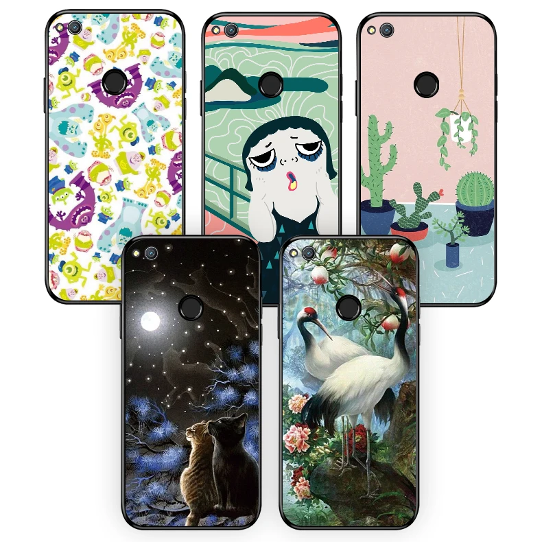 

Huawei Honor 8lite/GR3 2017 Phone Cases For Honor 8lite Case silicone soft back cover For HUAWEI Honor 8lite TPU Cover