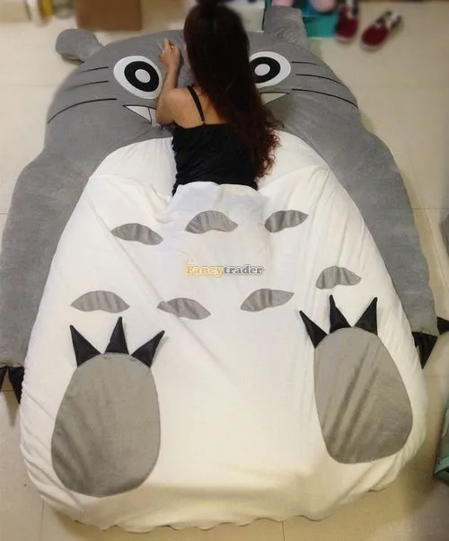 Fancytrader 190cm X 130cm Super Cute Huge Giant Totoro Bed Tatami Carpet Sofa Free Shipping FT90191 (15)