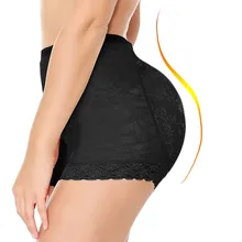 NINGMI Butt Lifter Hip Enhancer Женская Сексуальная Большая подкладка под зад контроль Трусики Горячие Брюки средняя талия утягивающий корсет короткая корректирующая одежда