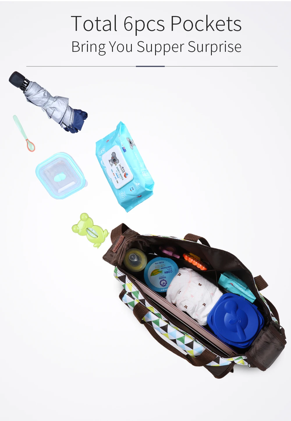 Изолярная Большая вместительная сумка-тоут, подгузники, сумка-мессенджер, сумка для беременных, сумка для коляски, сумка для мамы с пеленальным ковриком