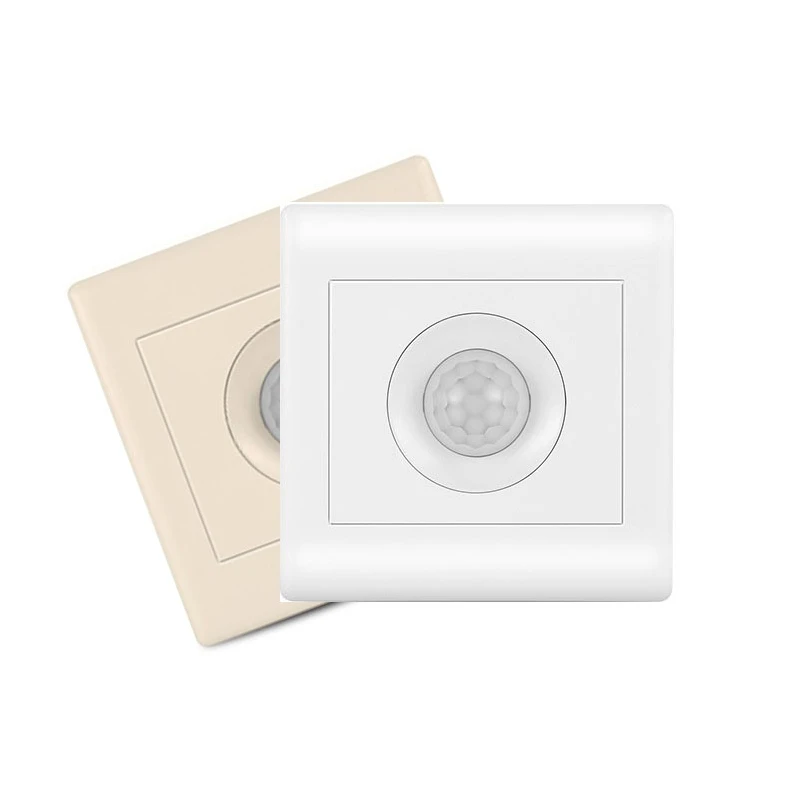 

Wall Mounted PIR Infrared IR Body Motion Sensor Switch 220V Energy-saving Light Control Switch Automatic Induction ON/OFF Switch