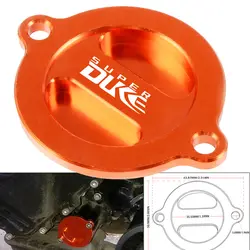 Крышка масляного фильтра двигателя с ЧПУ для KTM 1290 SupeR Duke R/GT 2014-2019 2015 2016 аксессуары для мотоциклов Протектор оранжевые крышки