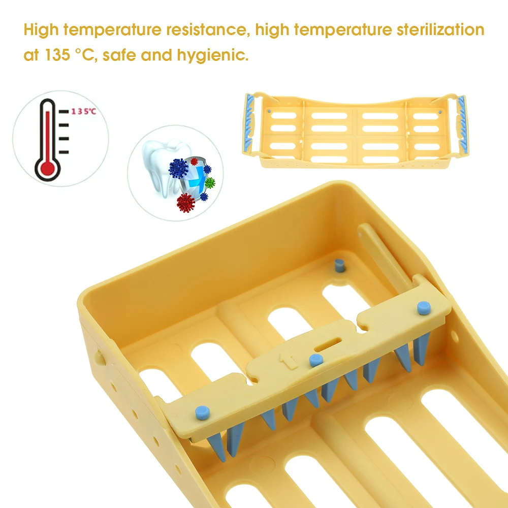 Стойка для стоматологической стерилизации пластиковая хирургическая стерилизационная емкость стоматологический автоклав кассета файл боры держатель для дезинфекции стоматологический инструмент