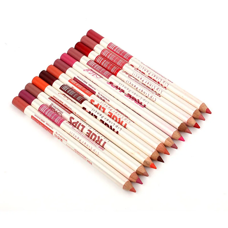 

Professional Matte Lip Liner Pencil Sets Waterproof Long Lasting Matte Lipliner Lipstic Pen Makeup Cosmetic Tools 6/12pcs/set