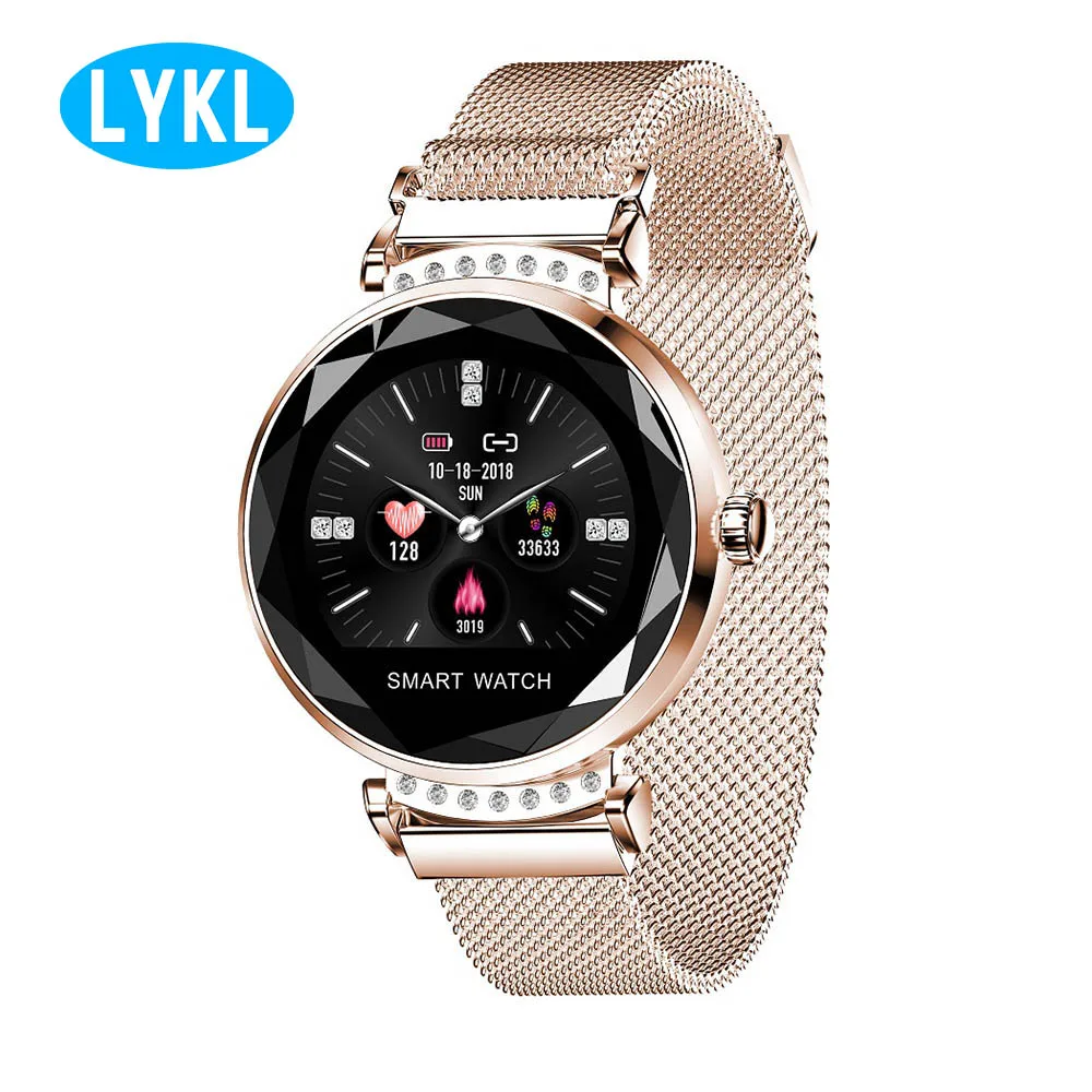 

LYKL H2 smart fashion bracelet heart rate monitor pedometer for Android IOS fitness smart waterproof Bluetooth sports watch