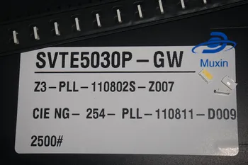 

For maintenance LCD TV LED backlight SMD LEDs 200 PCS 3V 5030 150MA Cold white light source