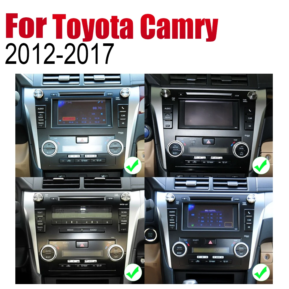 Best ZaiXi Android Car DVD GPS Navi for Toyota Camry 2012~2017 player Navigation WiFi Bluetooth Mulitmedia system audio stereo EQ 2