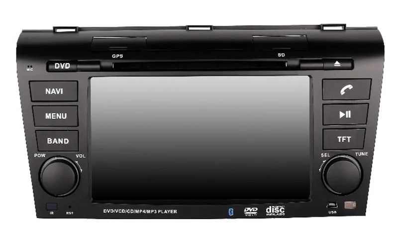 Cheap 8" Car DVD player with GPS(optional),BT,Canbus,car multimedia headunit audio Radio stereo for MAZDA3 2004 2005 2006 2007 2008 8