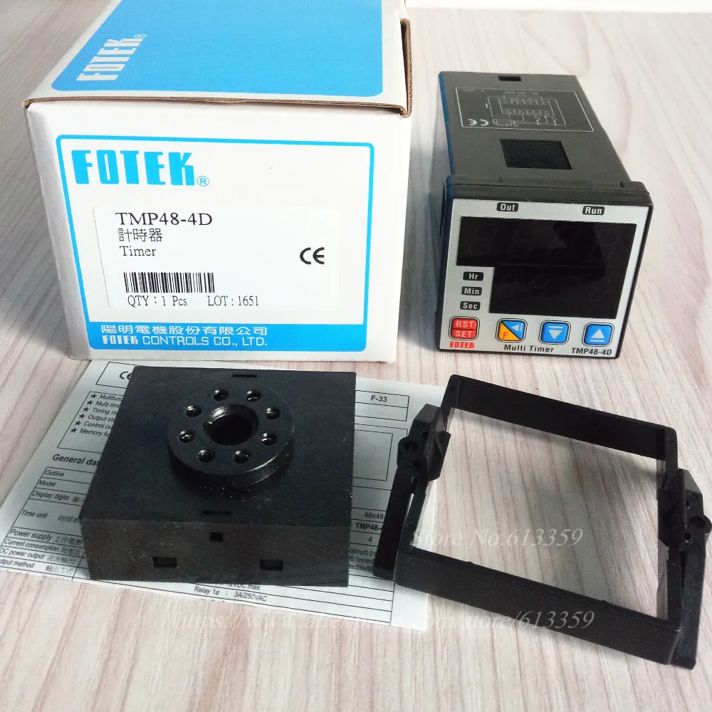 

TMP48-4D FOTEK Timer New & Original 90-265VAC