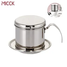 MICCK нержавеющая сталь Вьетнам кофе капельница фильтр Кофеварка портативный залить капельница чайник фильтр-кувшин кофе Перколятор