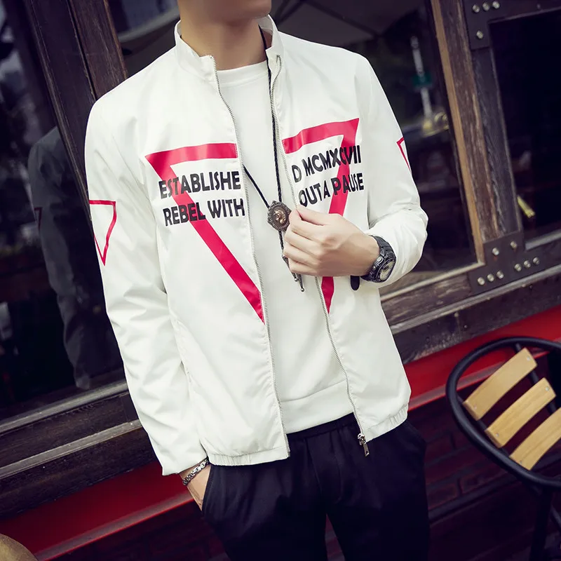 Custom Varsity Bomber Jacket - Lightweight Windbreaker With Stitched Name & Number, For Men, Women, Youth (Polyester)
