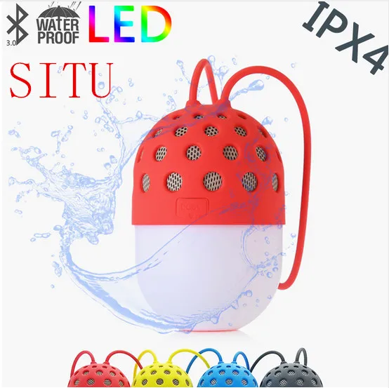 

Firefly Waterproof Wireless Bluetooth Speakers Colorful LED lights Outdoor Portable Mini Speaker Special Creative Design