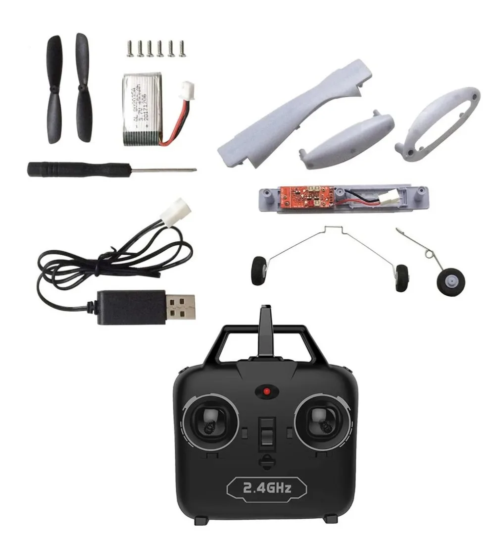 Z51 Хищник 2 4G 2CH 660 мм размах крыльев дистанционное управление RC самолет