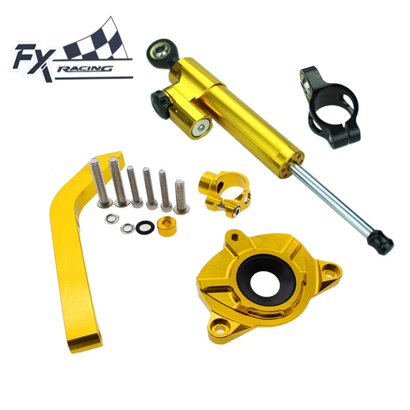 FX Aluminum Motorcycle Steering Stabilizer Damper Mounting Bracket