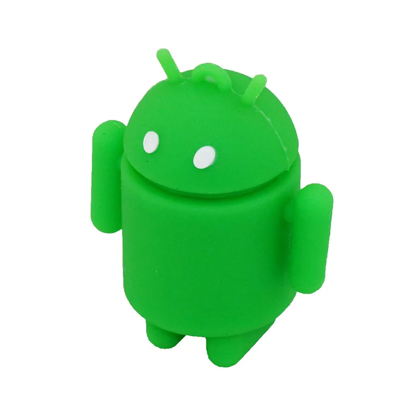 Флеш-накопитель с героями мультфильмов, милый робот на Android, внешнее хранилище, 8 ГБ, 16 ГБ, 32 ГБ, 64 ГБ, 128 ГБ, USB флеш-накопитель, карта памяти, флешка, подарки