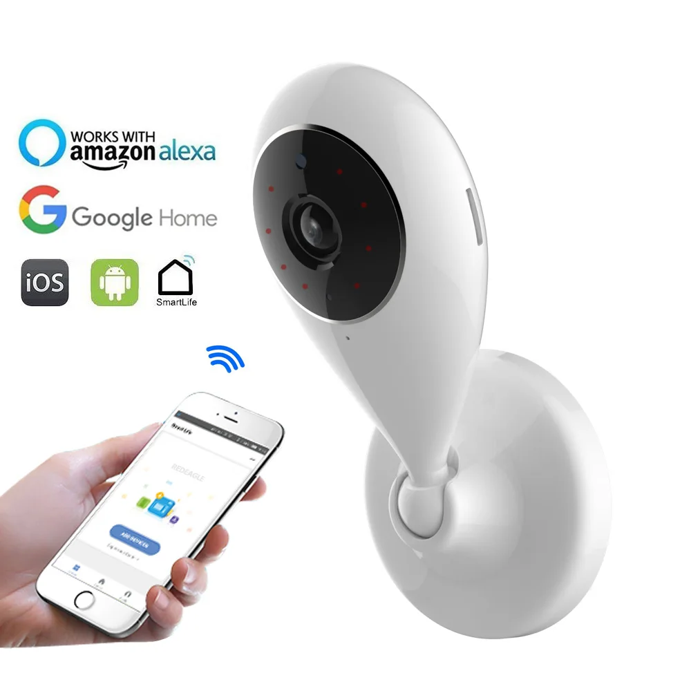 Беспроводная IP камера видеонаблюдения HD 720P с поддержкой Wi Fi|Камеры