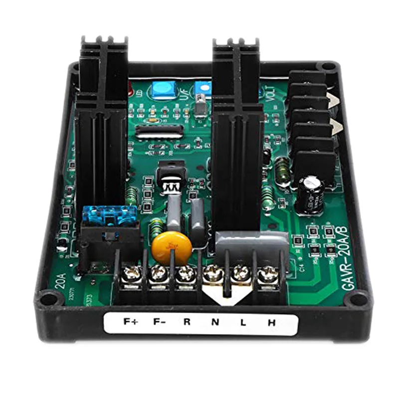 

Gavr-20A Av Universal Brushless Automatic Voltage Regulator Module Avr Generator 220/400Vac Frequency Protection Emi Suppressi