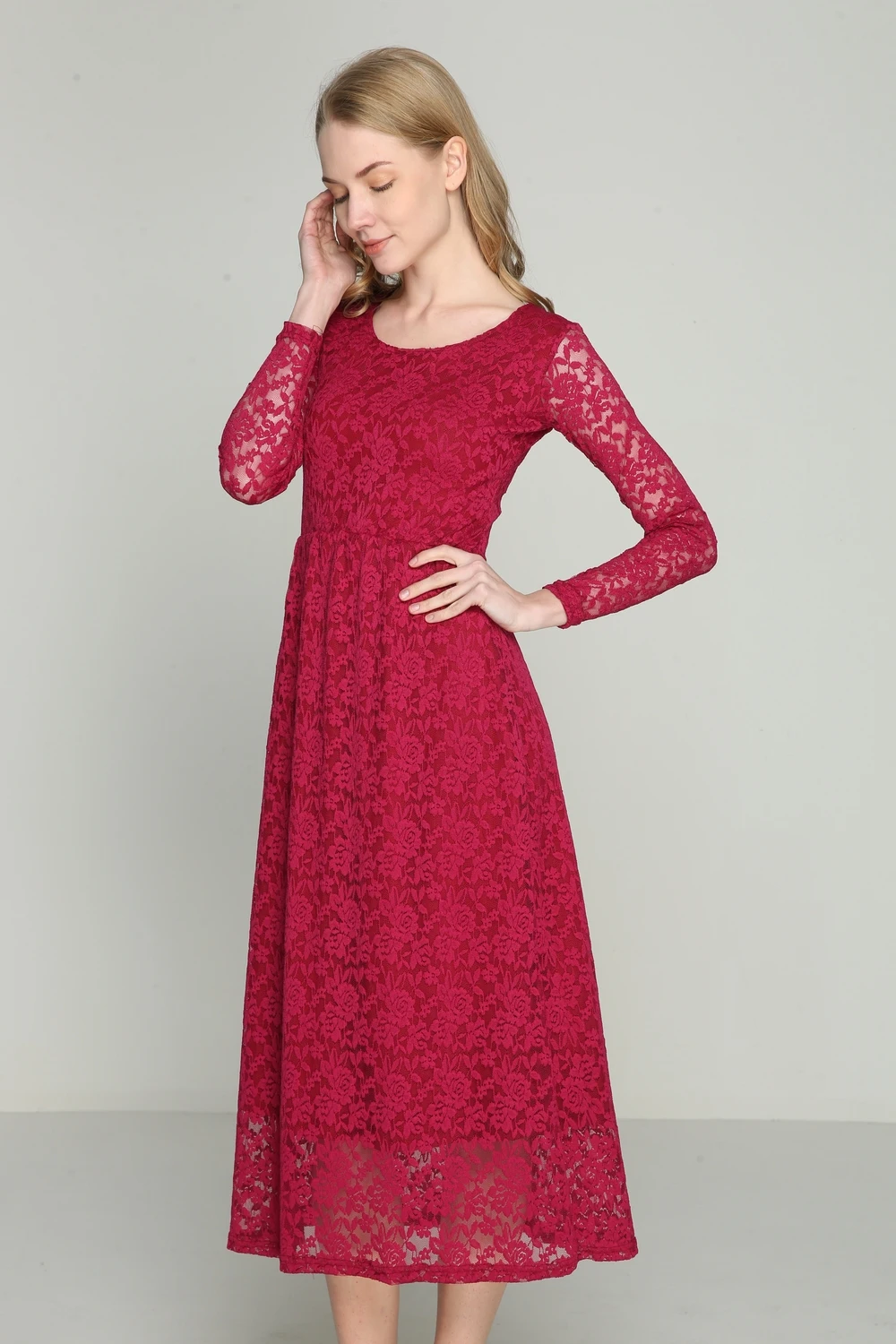 long sleeve tunic winter dress