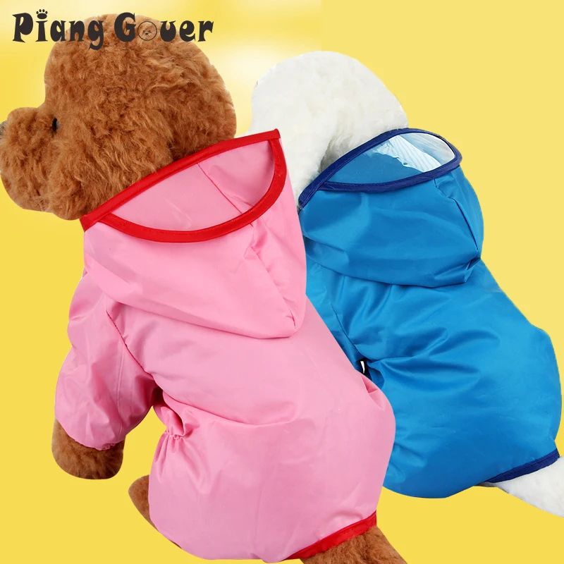 Dog Waterproof Clothes Raincoat Poncho Rain Umbrella Coats for Pets