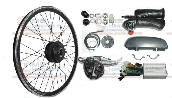 

26" Bicycle wheel 350W 24V electric mountain bike motor electric bicycle kit With 24V Controller DC Electric Bike conversion set