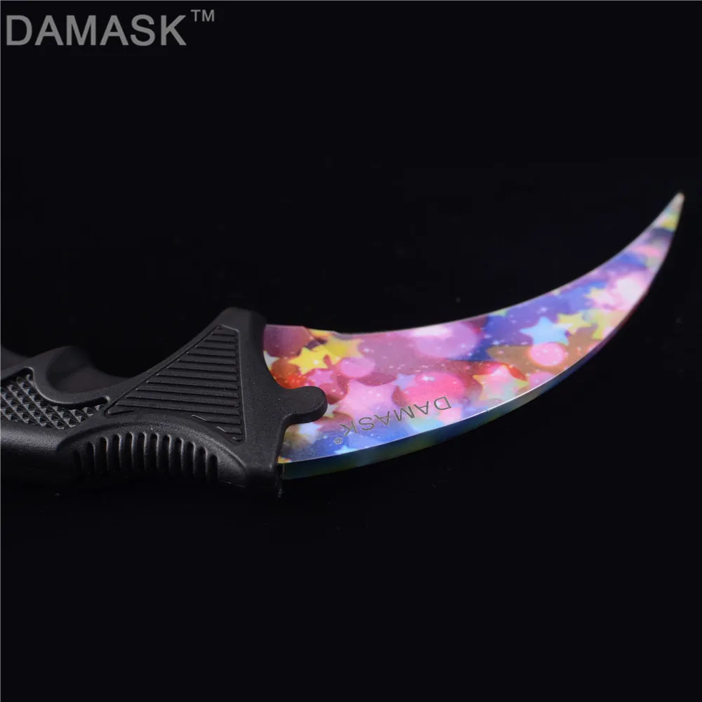DAMASK Тактический Karambit для поездки на природу Кемпинг Туризм Охота боевые csgo Counter