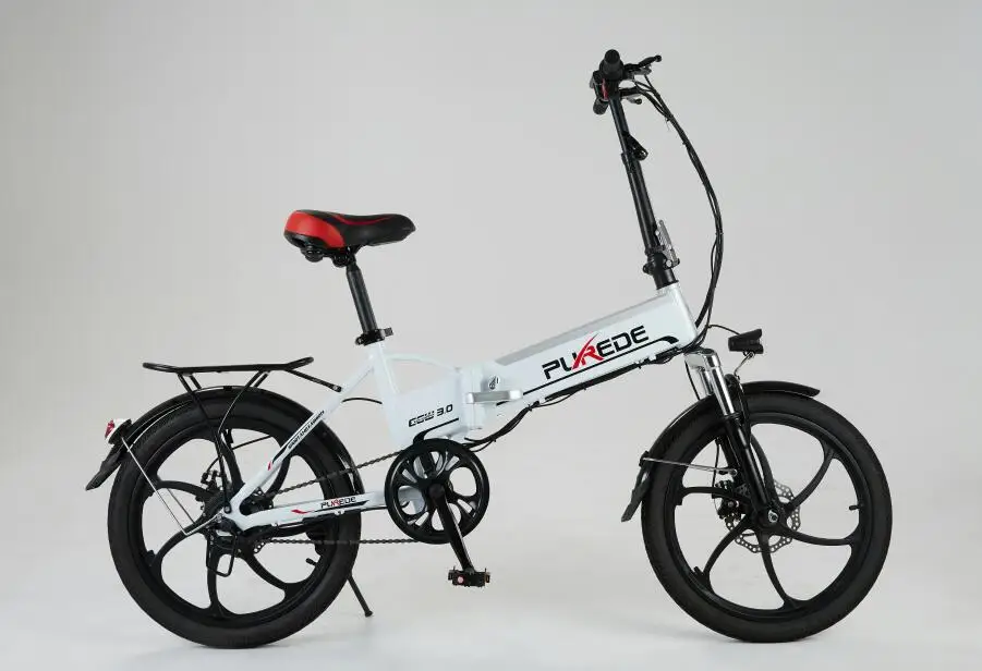 Электрический велосипед 20 дюймов алюминиевый складной велосипед 48V12A литиевая батарея электрический велосипед 350 Вт Мощный горный велосипед снег/Город e велосипед