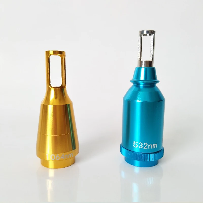  1064nm 532nm Lens Laser Tips Head for Tattoo Removal Machine ND YAG Laser Handle tips lens