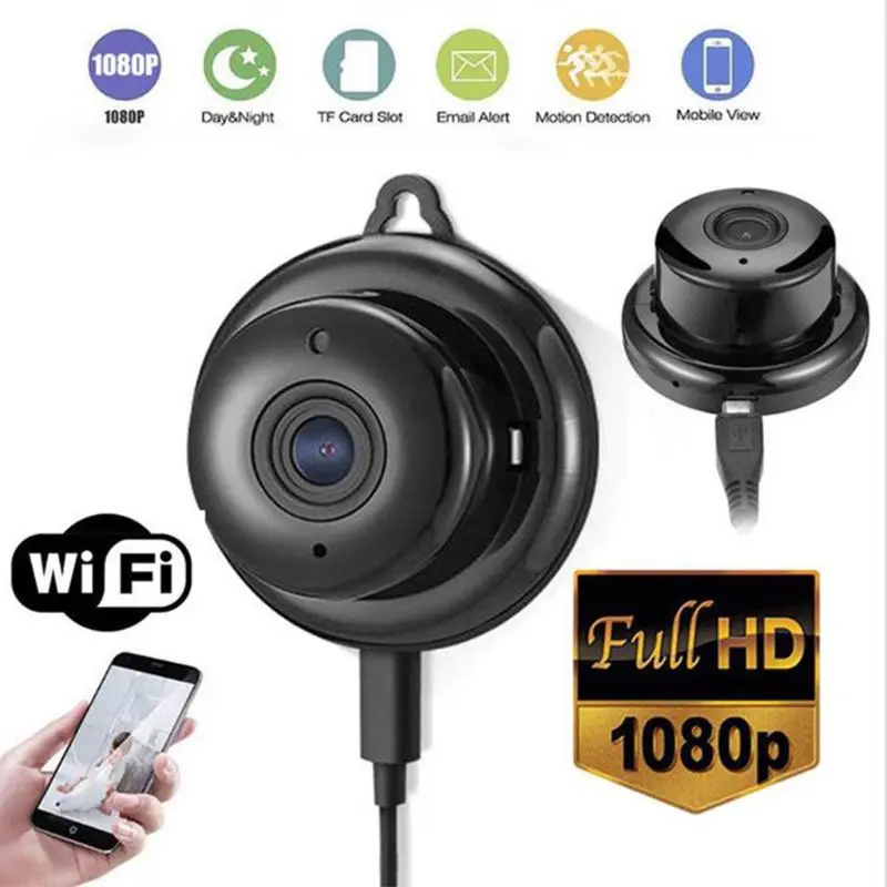 

Mini WiFi IP Camera HD 1080P Smart Home Security Camera Night Vision