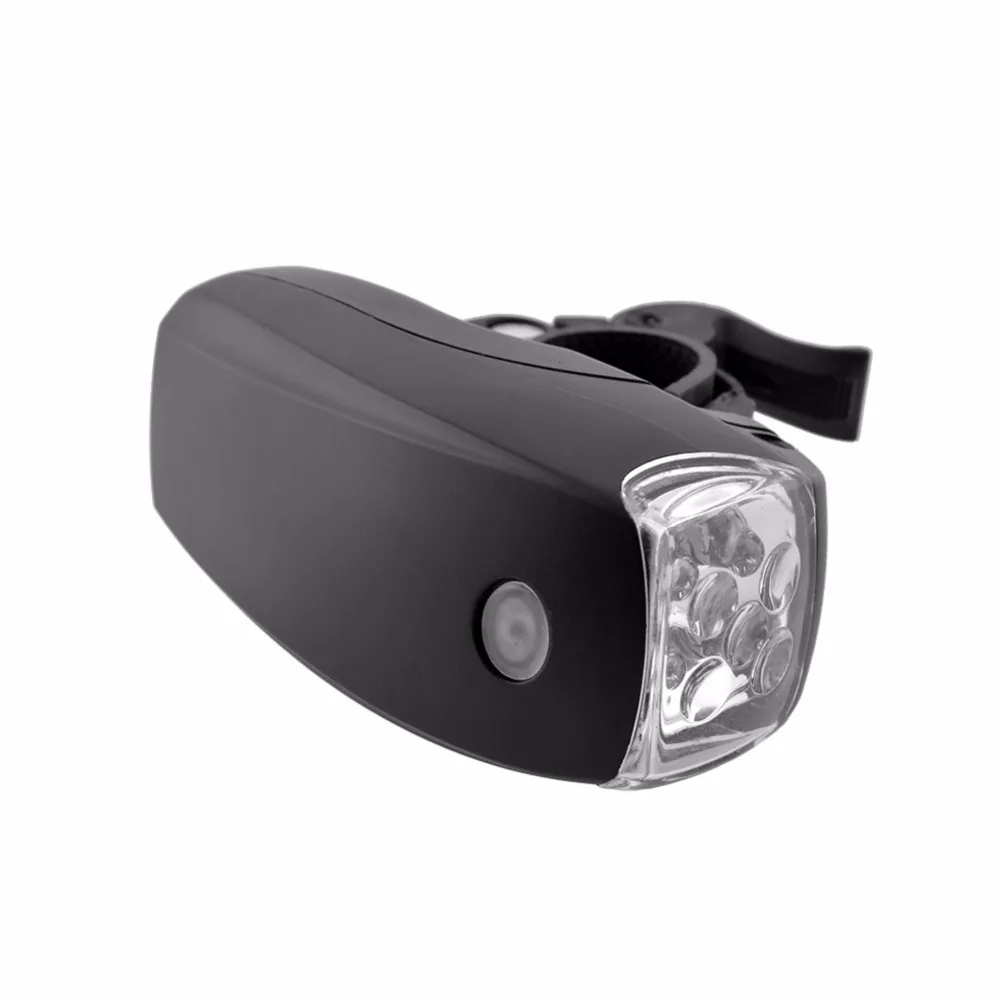 Discount 5 LED Bicycle Light Bike Front Head Light With Adjustable Bracket 3 Modes Flashlight Rear Safe Warning Light Waterproof Light 3
