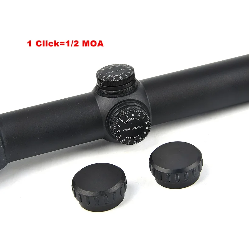 Hunting Optical Sight 1.2-6X24 IR Compact Rifle Scope Glass Etched Illuminated Reticle Long Eye RifleScopes Hunting Optical Sight 1.2-6X24 IR Compact Rifle Scope Glass Etched Illuminated Reticle Long Eye RifleScopes