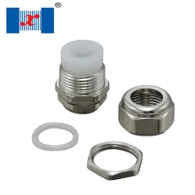 25 шт. M12 силиконовая резиновая вставка Тип металлический водонепроницаемый кабельный сальник для детей в возрасте 3-7 мм