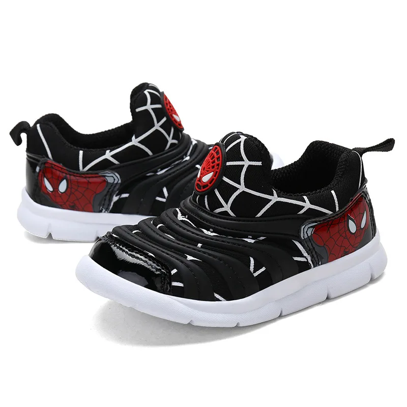 Caterpillar Boys Girls Sneakers Casual Shoes Spiderman Baby Children Hot Sport Soft Sole Breathable Kids Anti-Slippery Shoes  (42) - 