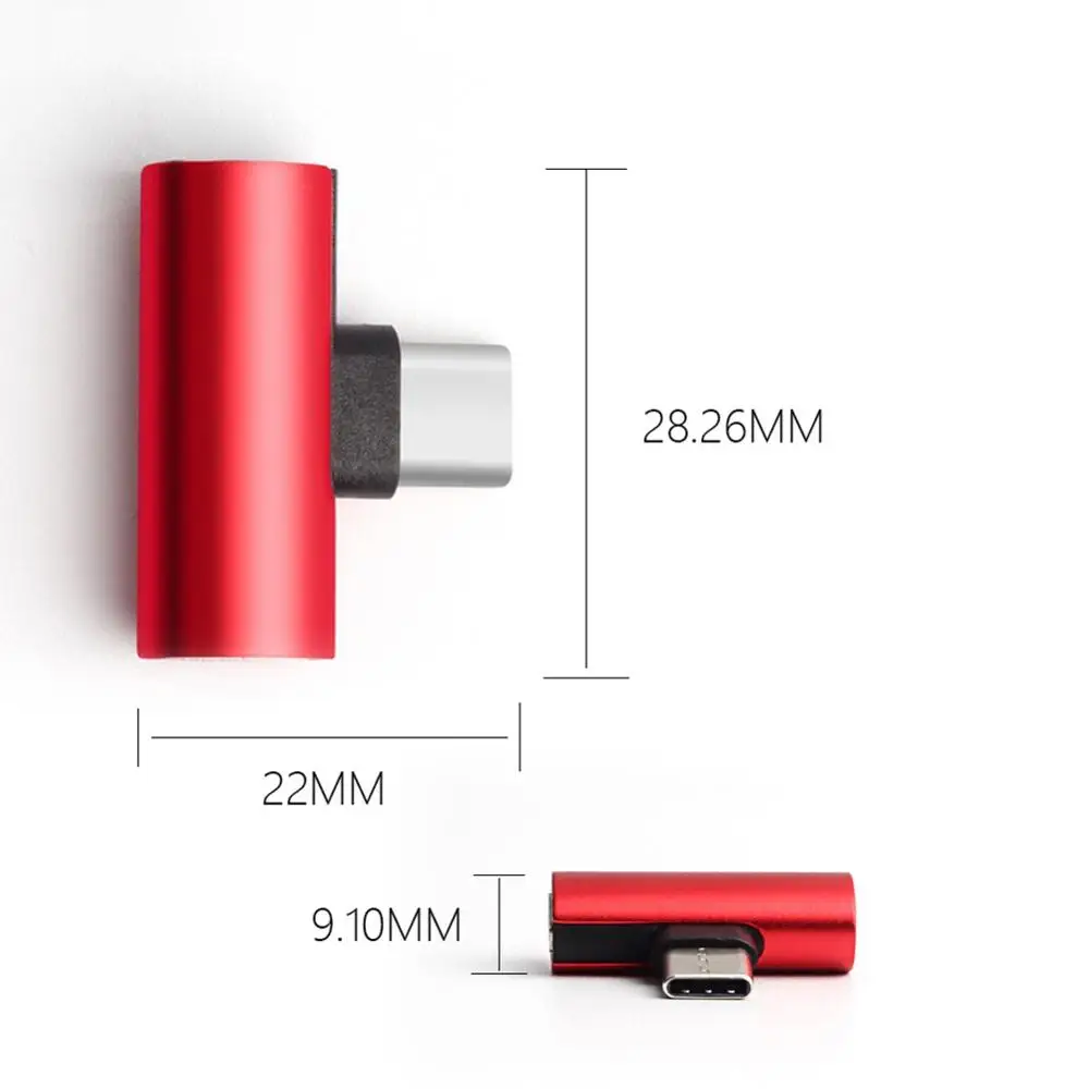 

Type C To 3.5mm Audio Charging Adapter, Charger And Music 2-in-1 Converter For Xiaomi, For Huawei, Support Voice Call