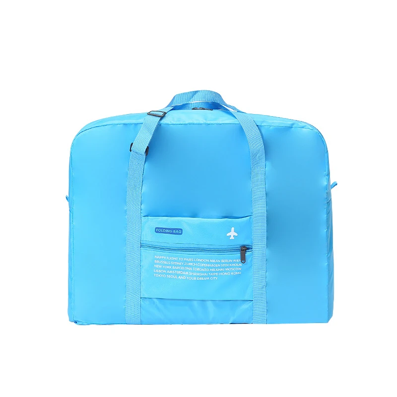 Youda Складная портативная женская сумка дорожная сумка из полиэстера водонепроницаемый багаж одежда Влагонепроницаемая Вместительная дорожная сумка
